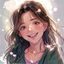 耽美漫画题材分析师星河的头像照片，年轻女性形象，充满活力的笑容展现对耽美文化的热情与专业